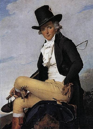 Jacques-Louis  David Seriziat France oil painting art
